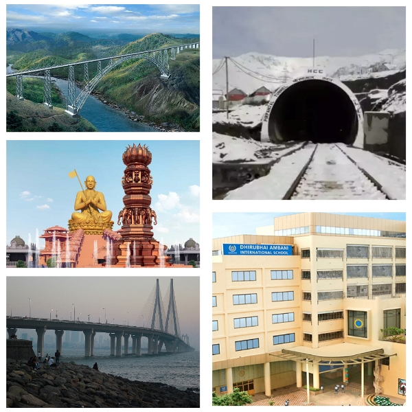 भारतीय अभियांत्रिकीची भव्य प्रतीके